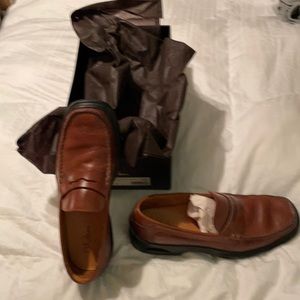 Cole Haan British Tan Pennys size 10.5